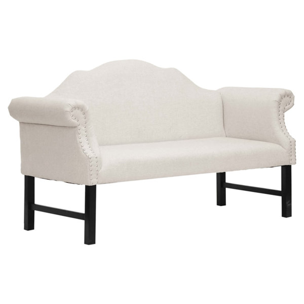 Grey Settee Bench The society den jonah settee bench will soon be